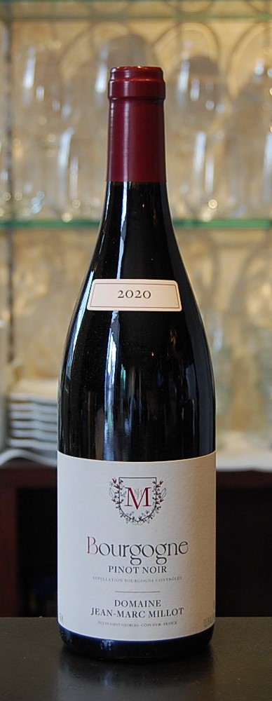 2020ブルゴーニュ・ピノ・ノワールBourgogne Pinot Noir