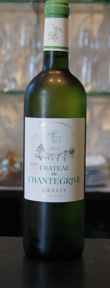 シャトー・ド・シャントグリーヴ　ブラン/2022 Chateau de Chantegrive Blanc AC Graves